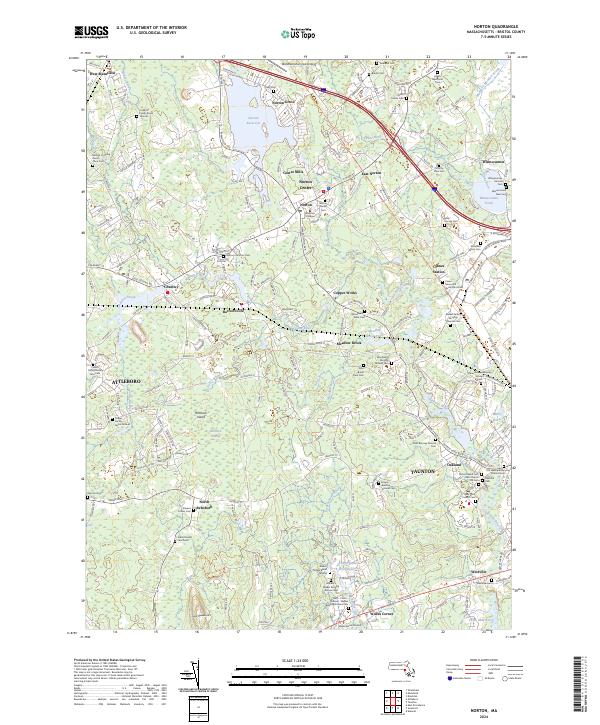 Norton topographic map thumbnail