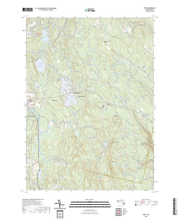 Peru topographic map thumbnail