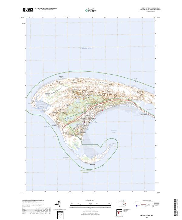 Provincetown topographic map thumbnail