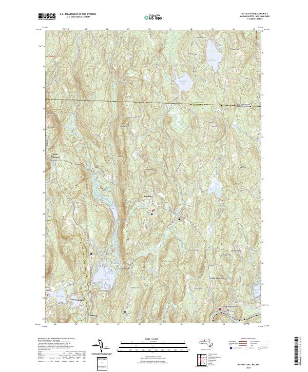Royalston topographic map thumbnail