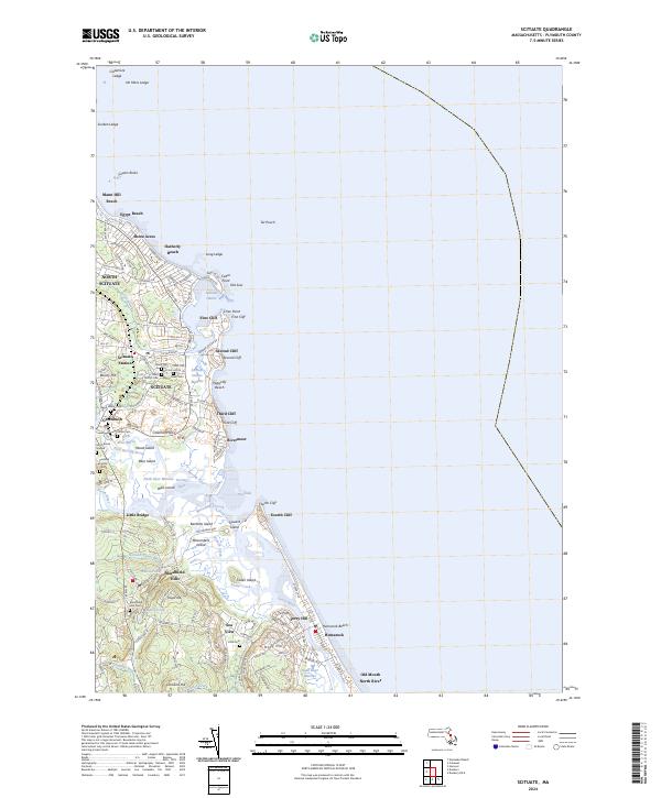Scituate topographic map thumbnail