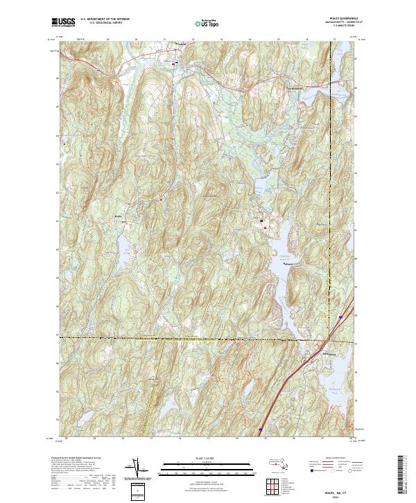 Wales topographic map thumbnail