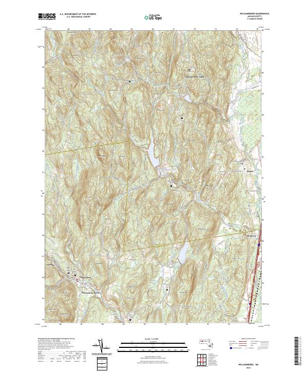 Williamsburg topographic map thumbnail