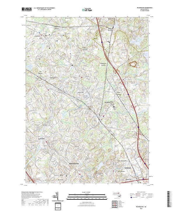 Wilmington topographic map thumbnail