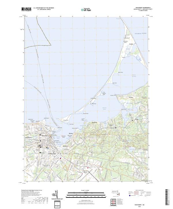 Siasconset topographic map thumbnail