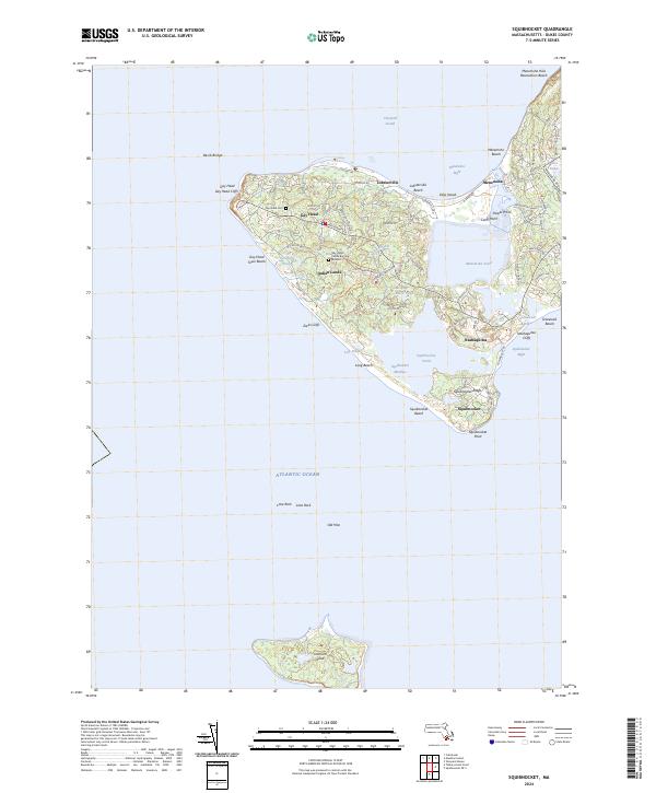 Squibnocket topographic map thumbnail