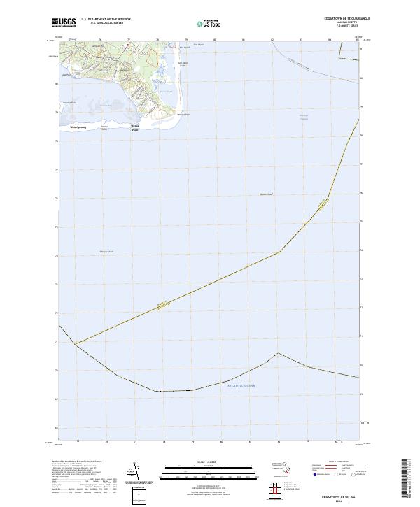 Edgartown OE SE topographic map thumbnail