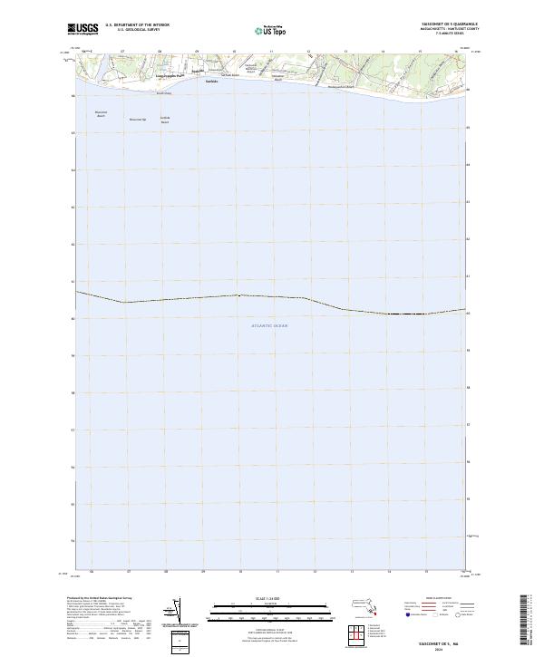 Siasconset OE S topographic map thumbnail