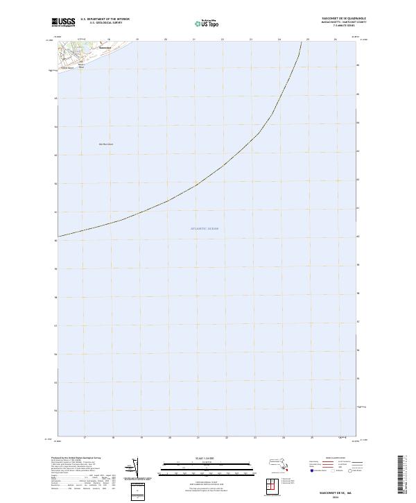 Siasconset OE SE topographic map thumbnail