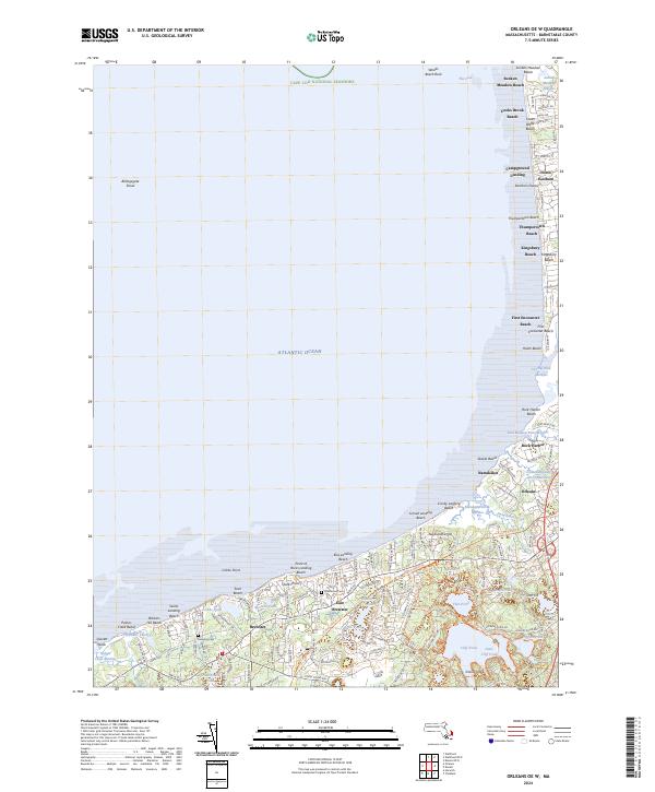 Orleans OE W topographic map thumbnail