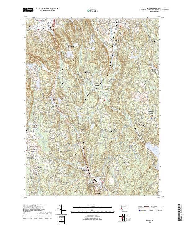 Bethel topographic map thumbnail