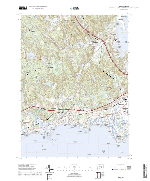 Essex 2023 topographic map thumbnail