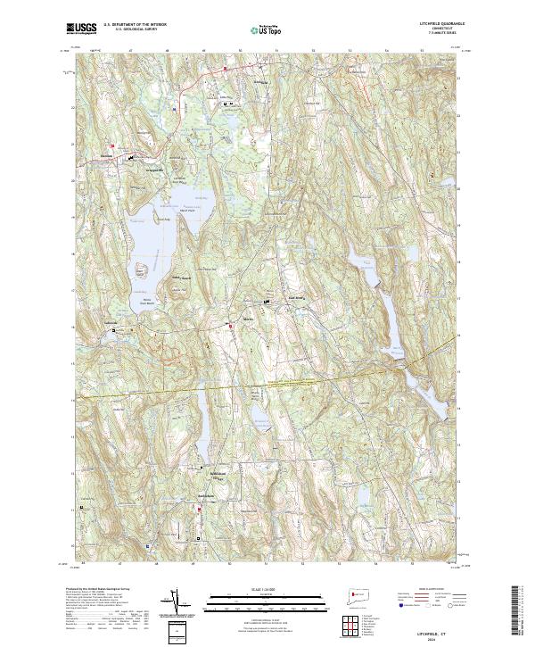 Litchfield topographic map thumbnail