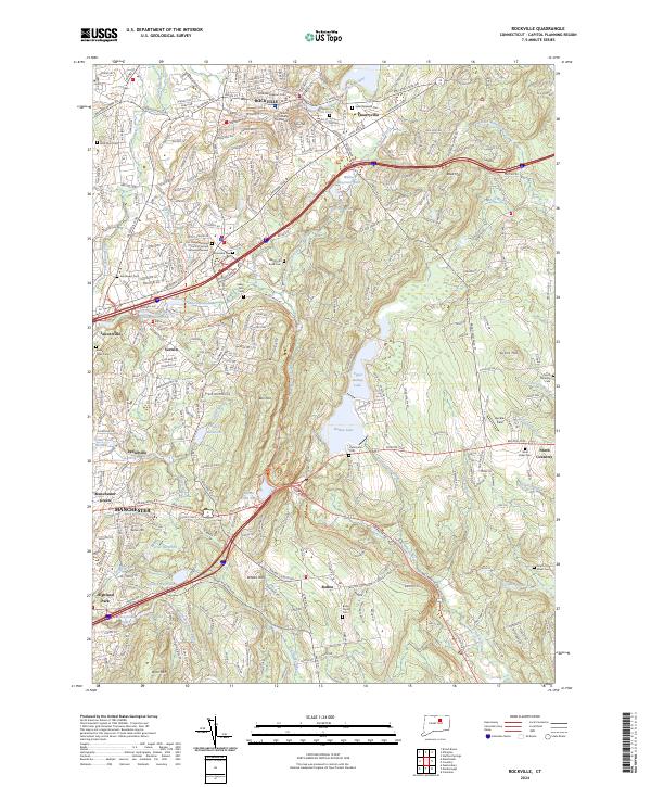 Rockville topographic map thumbnail