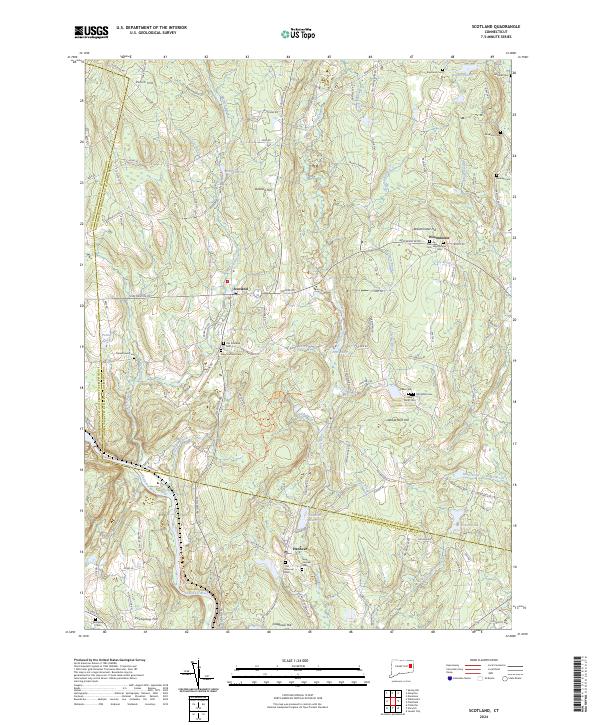 Scotland topographic map thumbnail