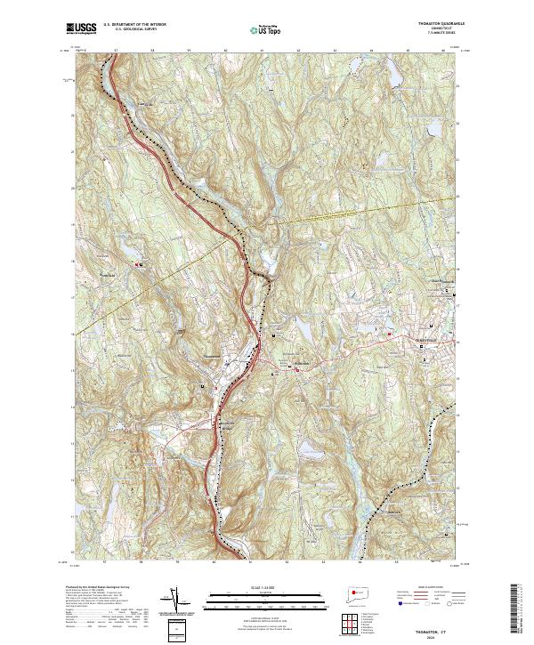 Thomaston topographic map thumbnail