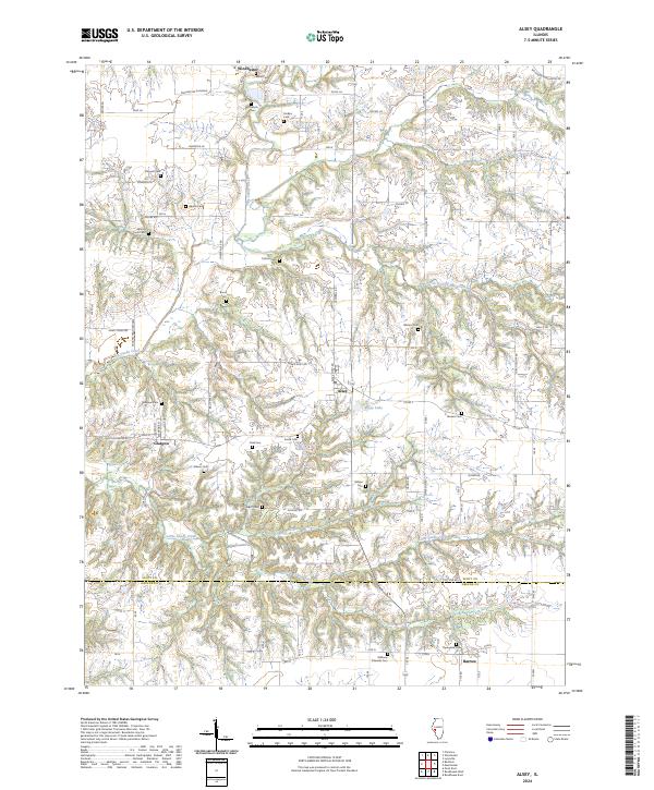 Alsey topographic map thumbnail