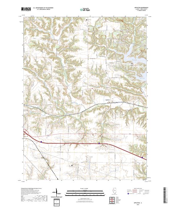 Appleton topographic map thumbnail