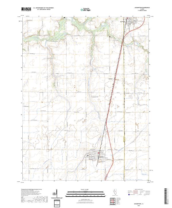 Assumption topographic map thumbnail
