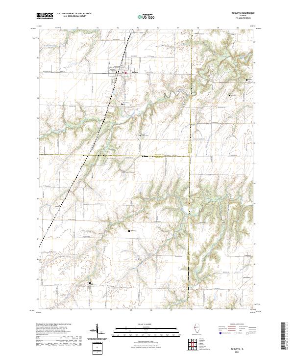 Augusta topographic map thumbnail