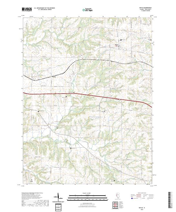 Baylis topographic map thumbnail