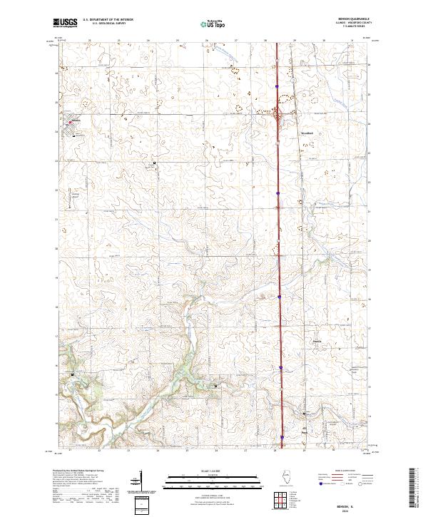 Benson topographic map thumbnail