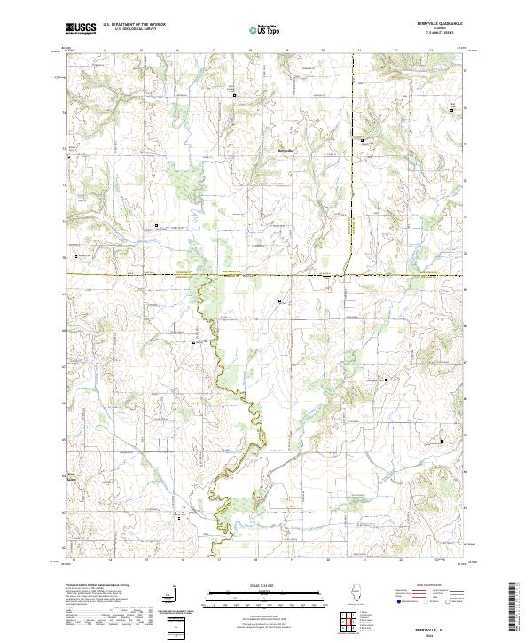 Berryville topographic map thumbnail
