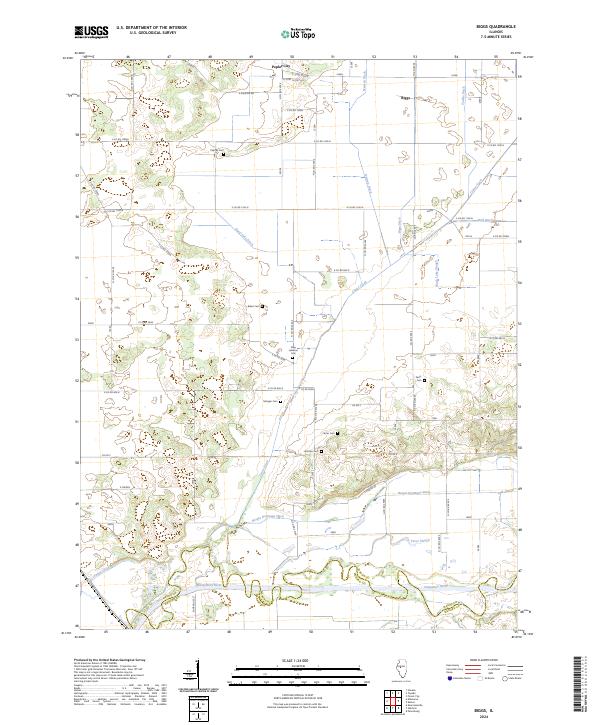 Biggs topographic map thumbnail