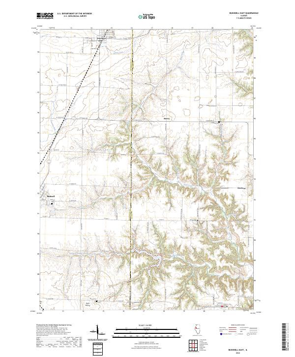 Bushnell East topographic map thumbnail