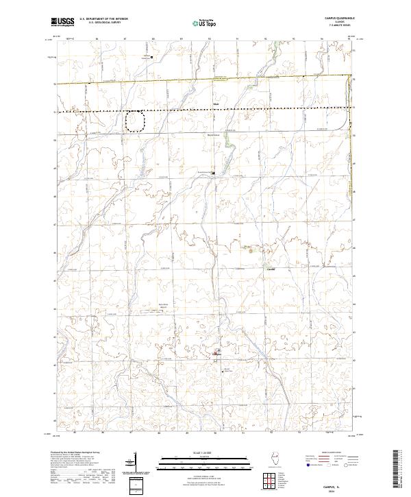 Campus topographic map thumbnail