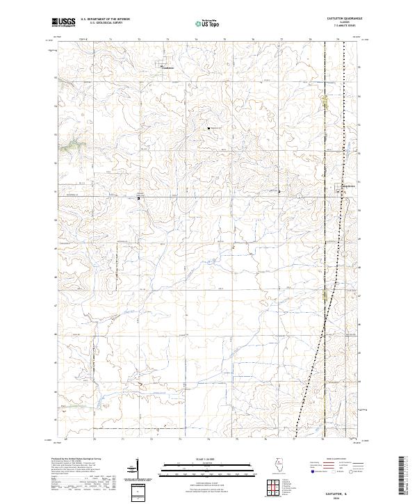 Castleton topographic map thumbnail