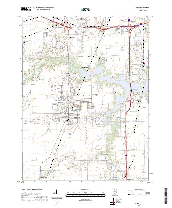 Chatham topographic map thumbnail