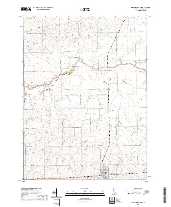 Chatsworth North topographic map thumbnail