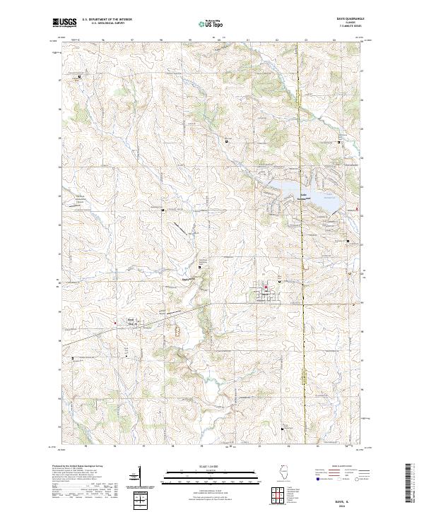 Davis topographic map thumbnail