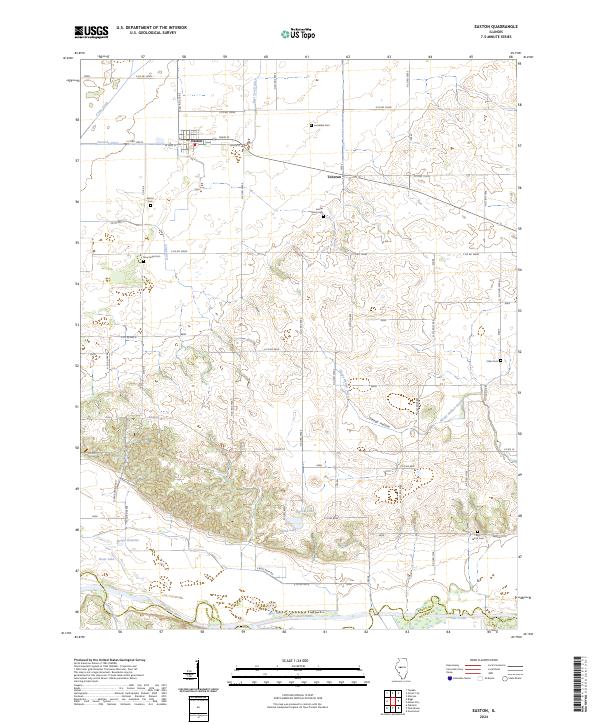 Easton topographic map thumbnail