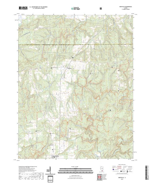 Eddyville topographic map thumbnail