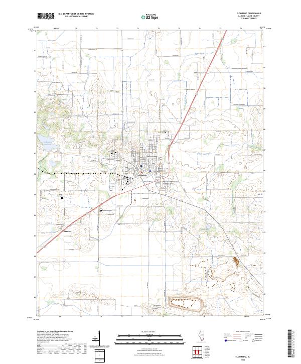 Eldorado topographic map thumbnail