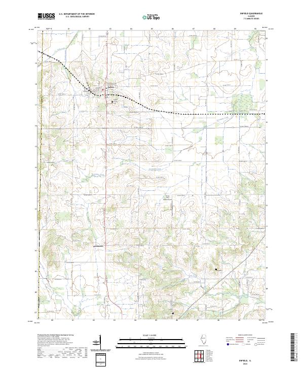 Enfield topographic map thumbnail