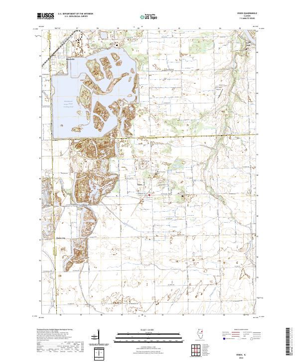 Essex topographic map thumbnail