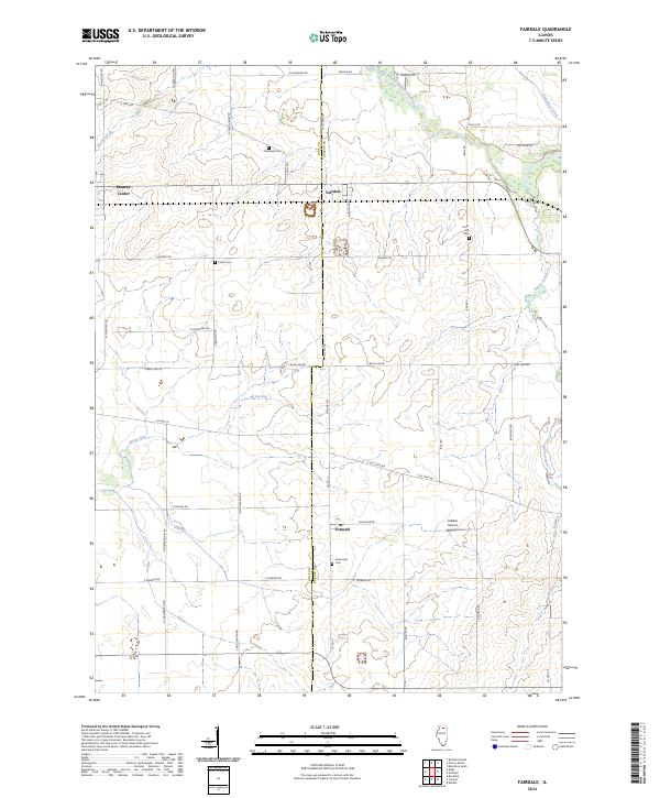 Fairdale topographic map thumbnail