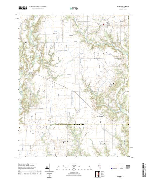 Fillmore topographic map thumbnail