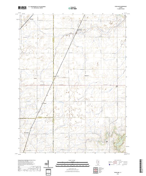 Foosland topographic map thumbnail