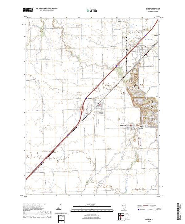 Gardner topographic map thumbnail