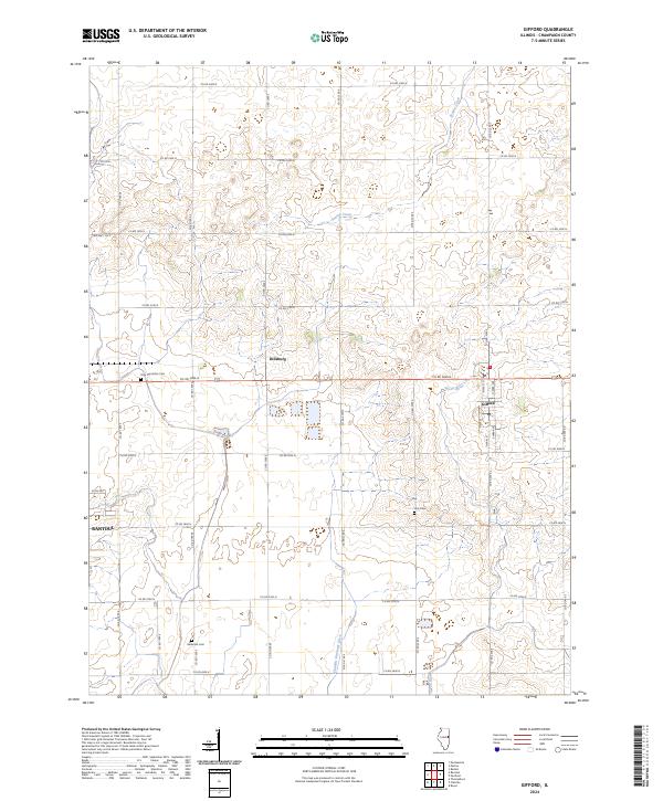 Gifford topographic map thumbnail