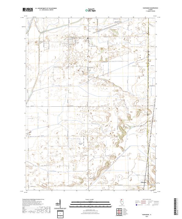 Hahnaman topographic map thumbnail