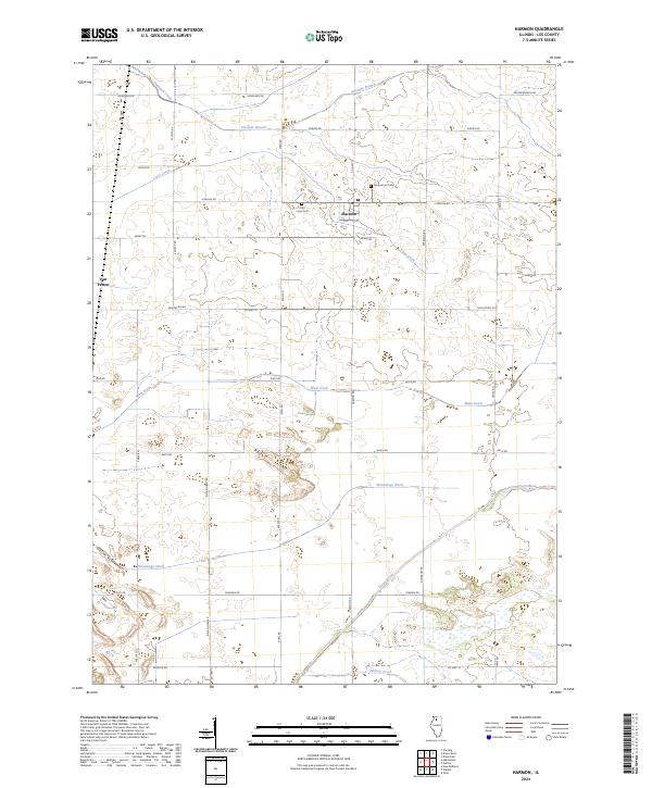 Harmon topographic map thumbnail