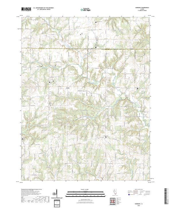 Harmony topographic map thumbnail