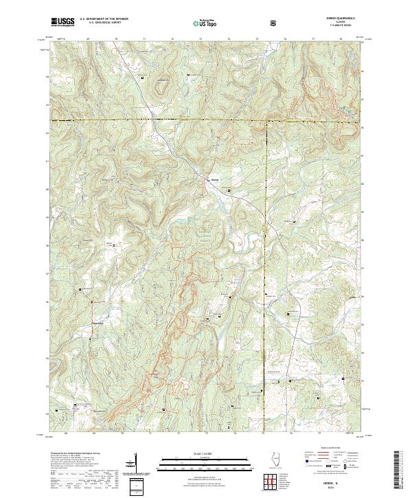 Herod topographic map thumbnail