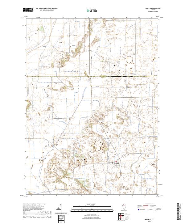 Hooppole topographic map thumbnail