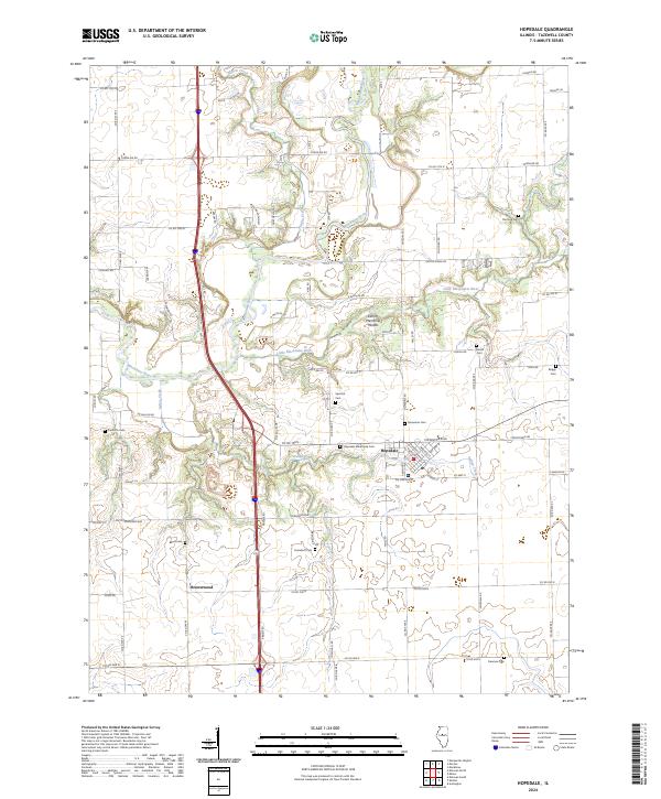 Hopedale topographic map thumbnail